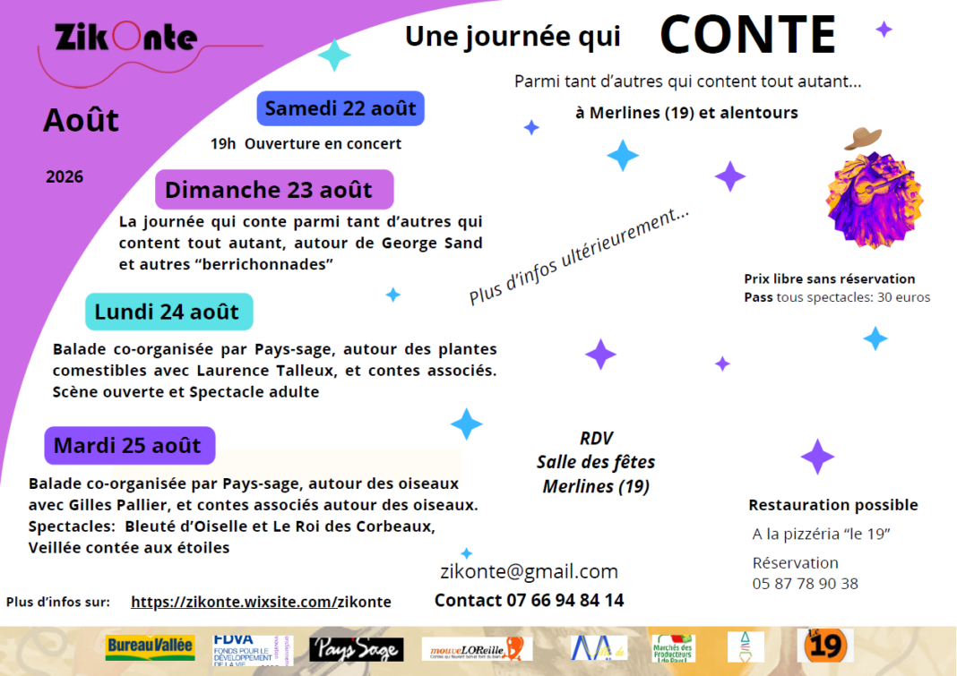 Une journée qui conte parmi tant d’autres qui comptent tout autant 2026  Merlines