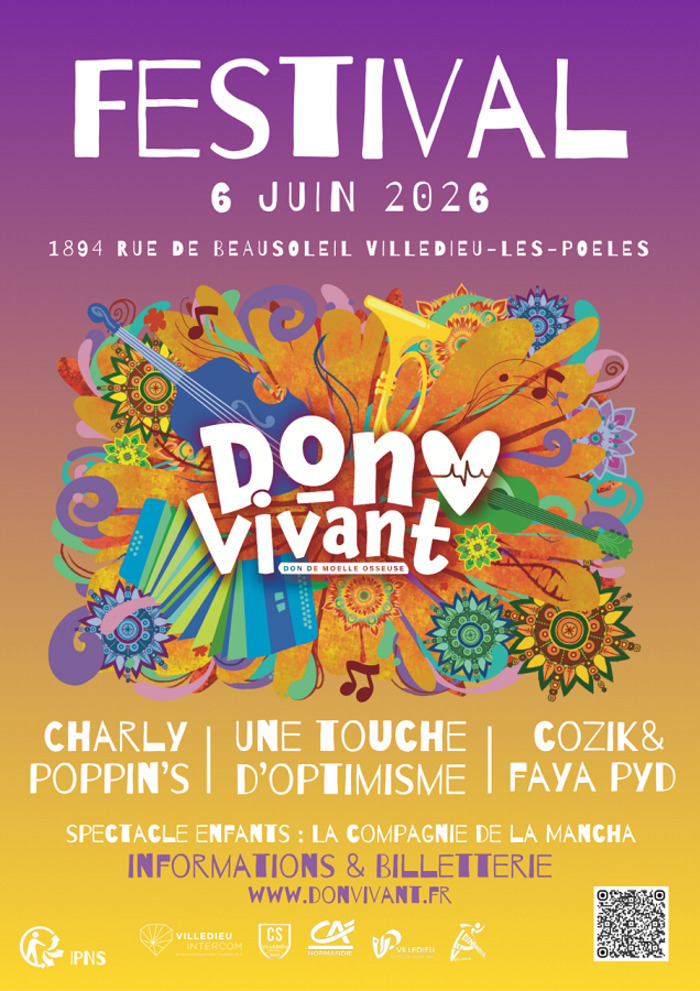 Une Touche d’Optimisme au Festival Don Vivant Villedieu-les-Poêles Villedieu-les-Poêles-Rouffigny