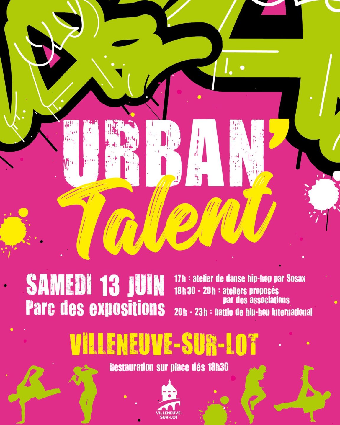 Urban Talent Parc des expositions Villeneuve-sur-Lot