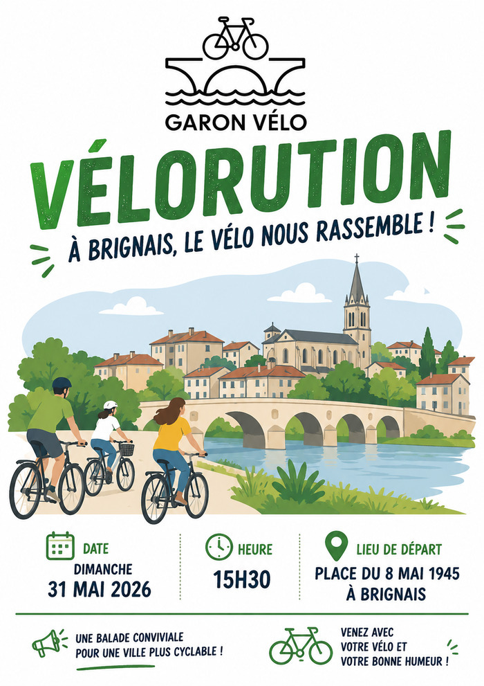 Vélorution Brignais, Brignais, Brignais