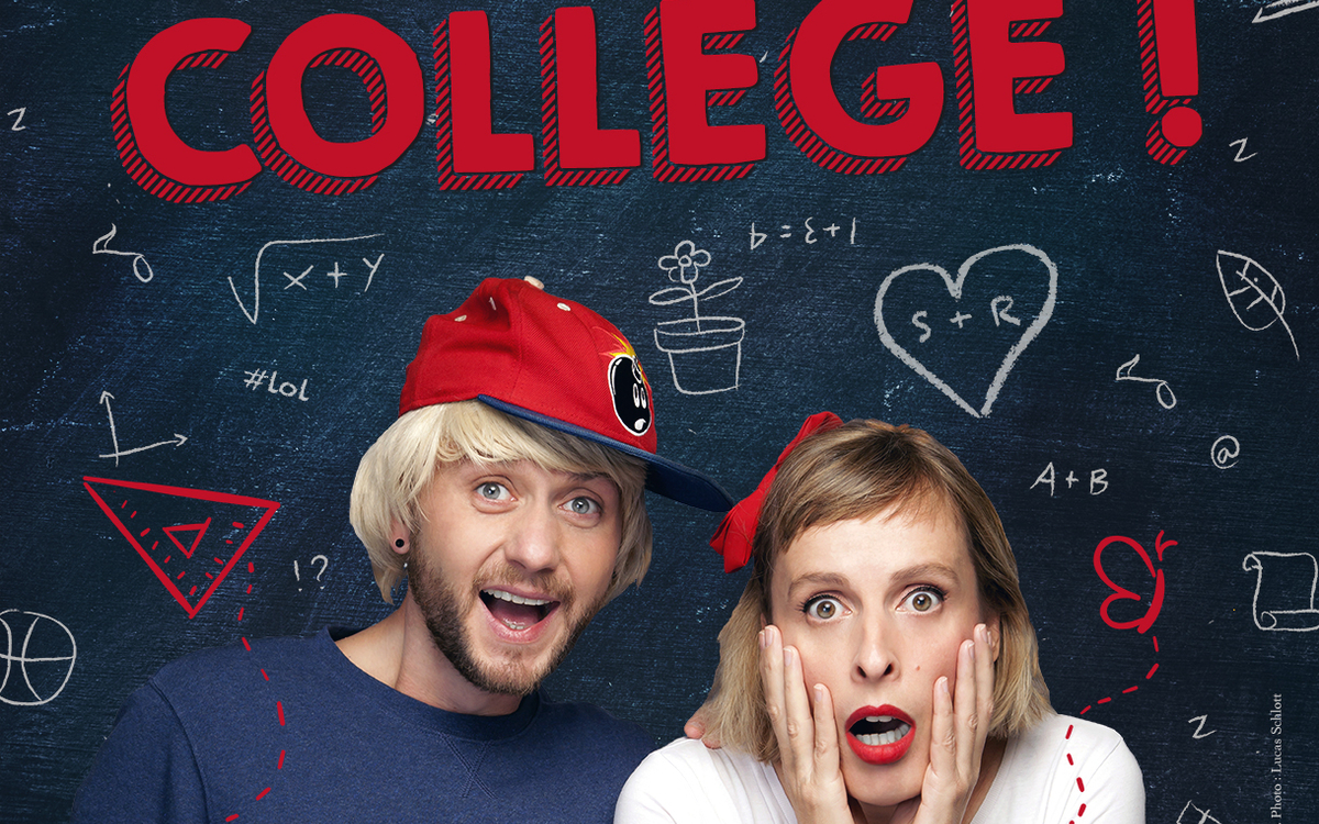 Venez découvrir "Retour au collège" un spectacle rigolo sur les années collège Le Funambule Montmartre  Paris