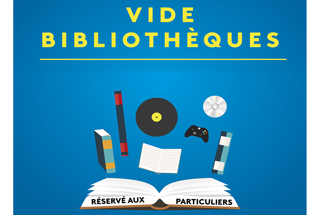 Vide bibiothèques Mont-de-Marsan