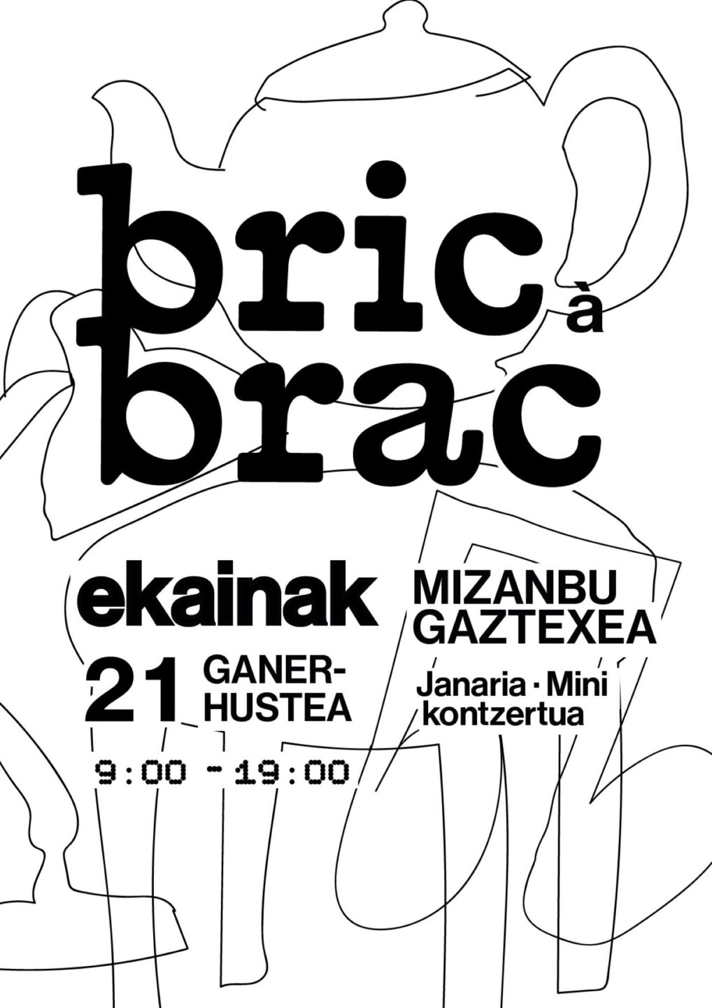 Vide-grenier Bric Brac Gaztexe Biarritz 2026-06-21