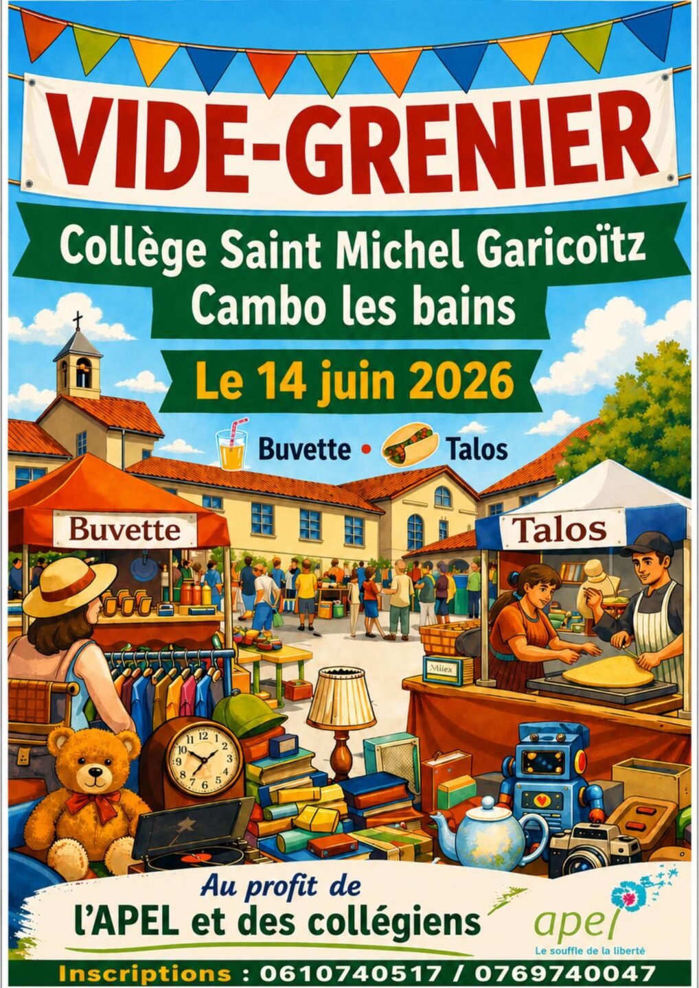 Vide Grenier 25 Allée Edmond Rostand Cambo-les-Bains 2026-06-14