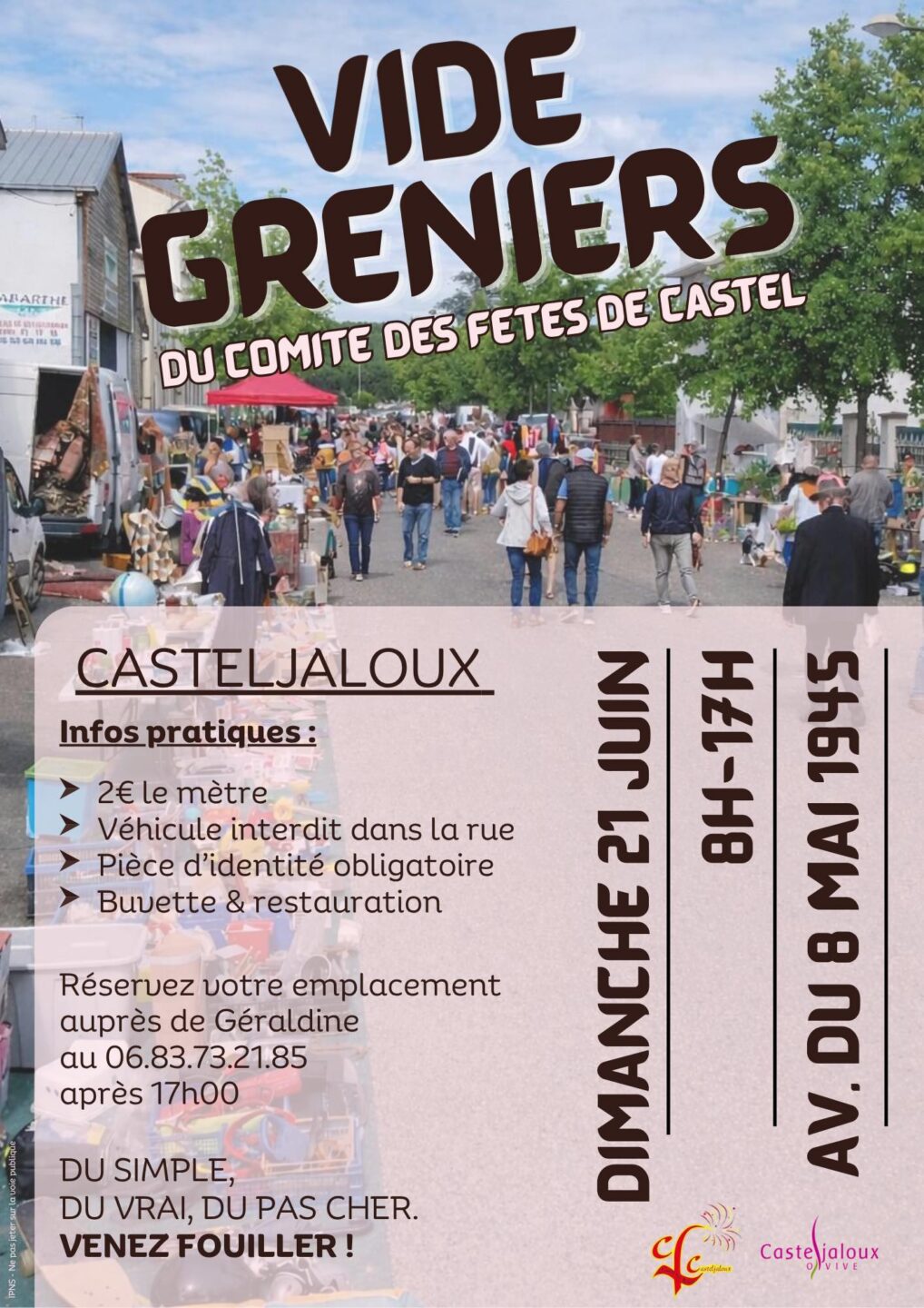 Vide grenier  Casteljaloux