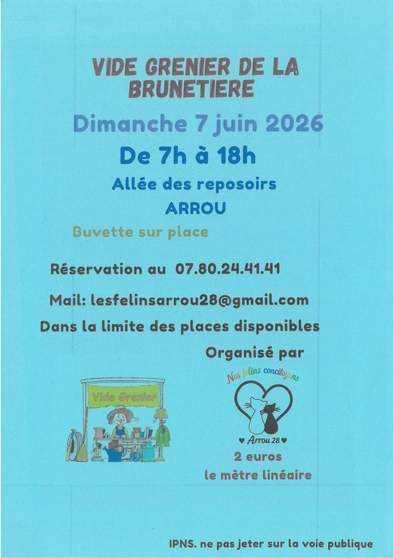 Vide Grenier de la Brunetière Vald’Yerre