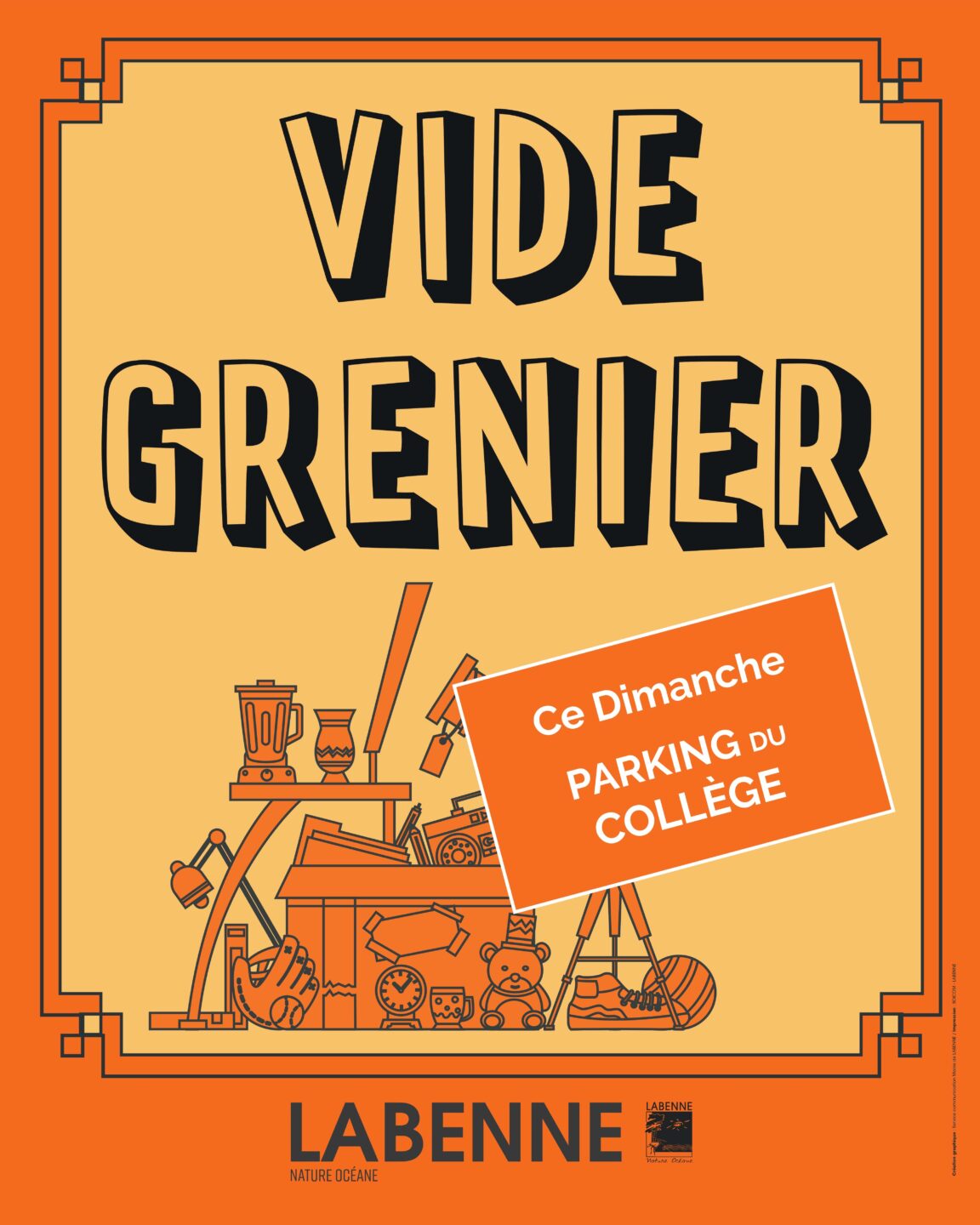 Vide grenier du Club bouliste  Labenne