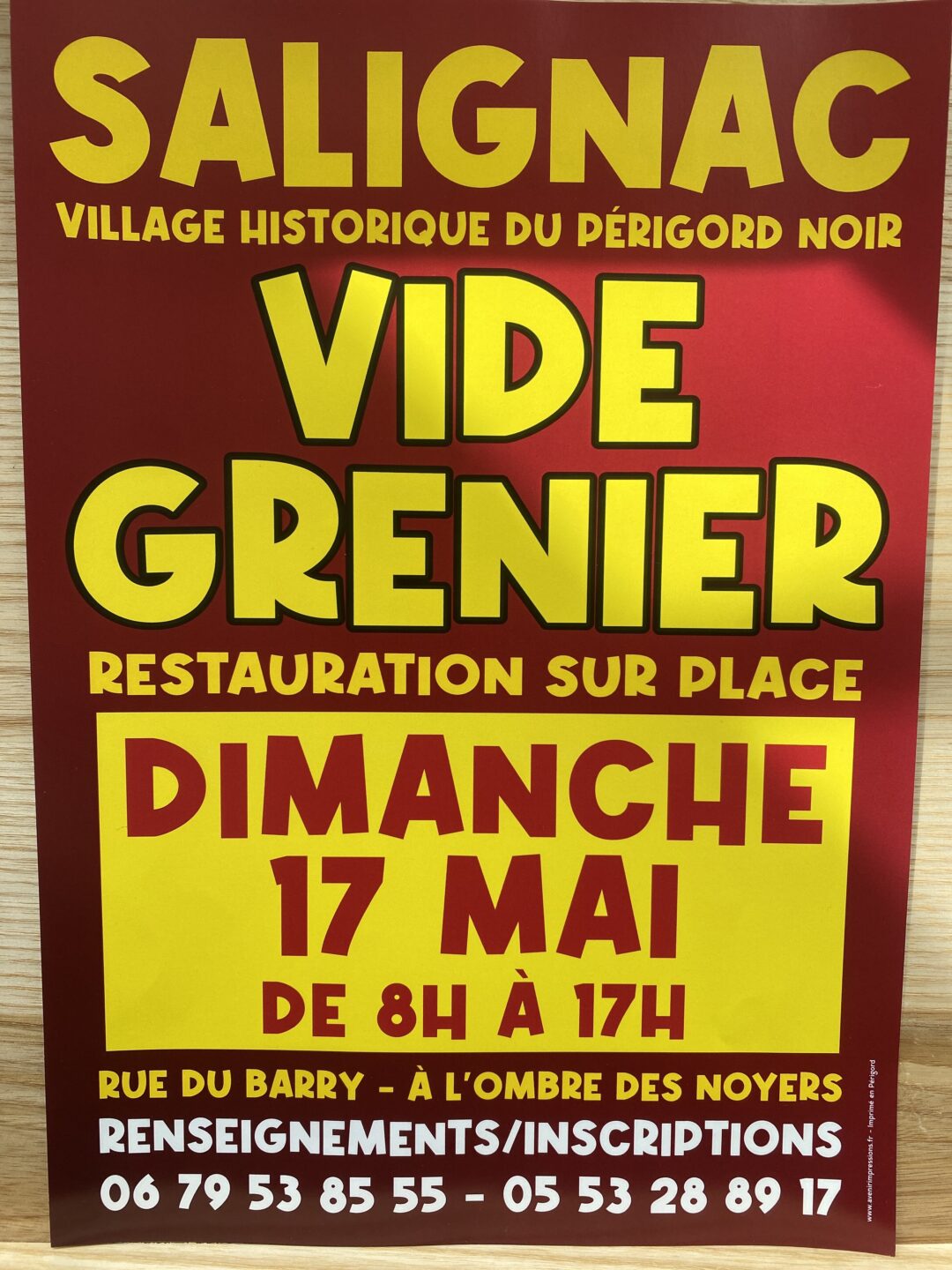 VIDE GRENIER  Salignac-Eyvigues