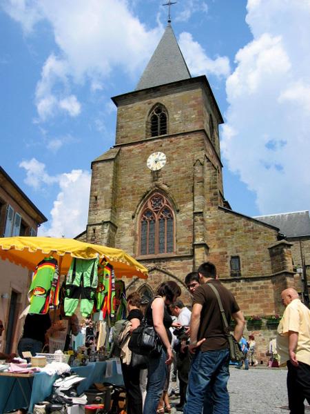 Vide-greniers du Vieux-Hombourg rue de l’église Hombourg-Haut