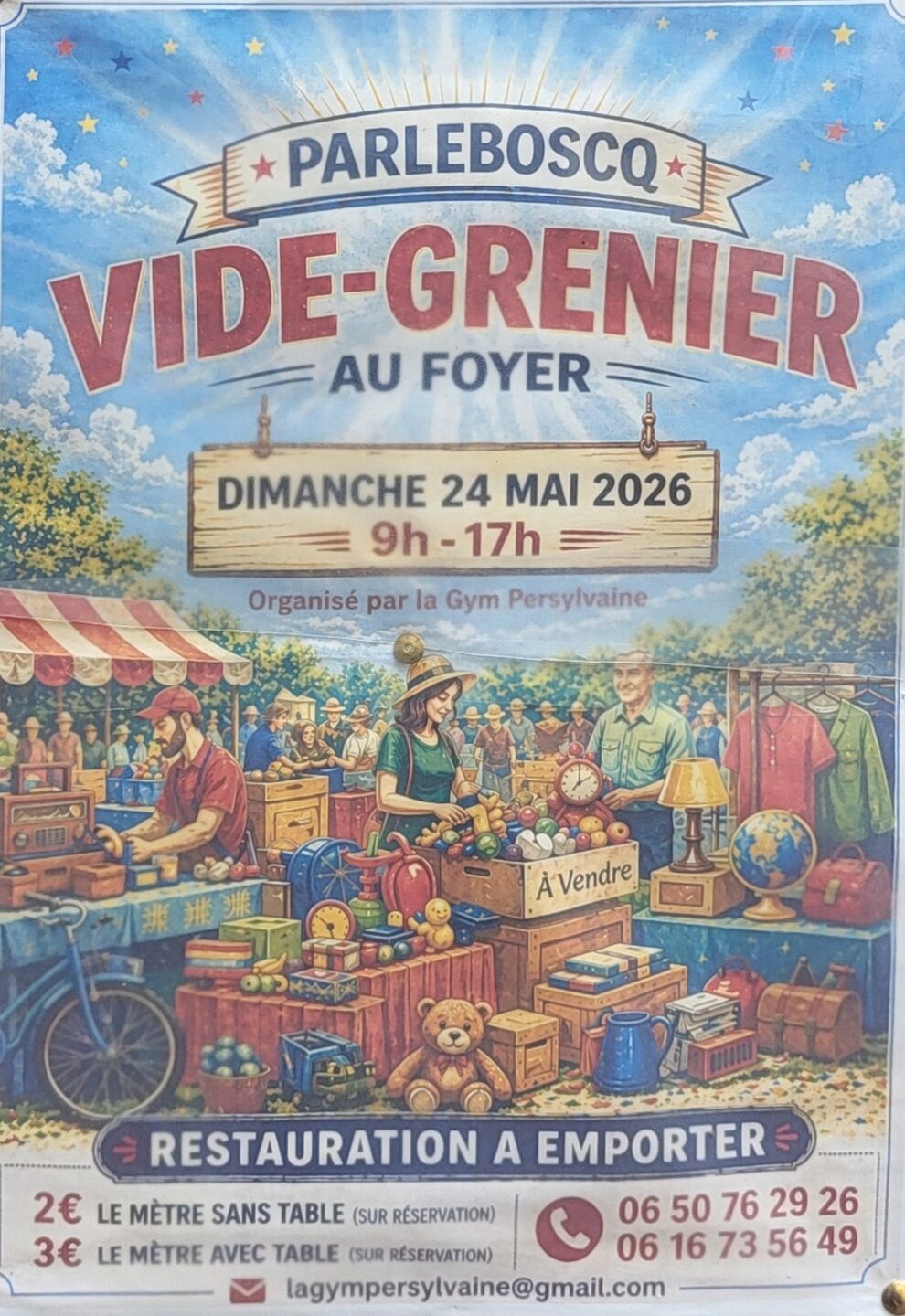 Vide-greniers Foyer Parleboscq 2026-05-24