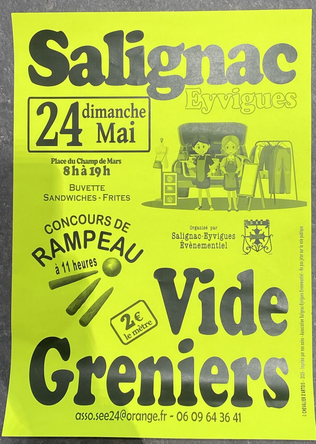 VIDE GRENIERS  Salignac-Eyvigues