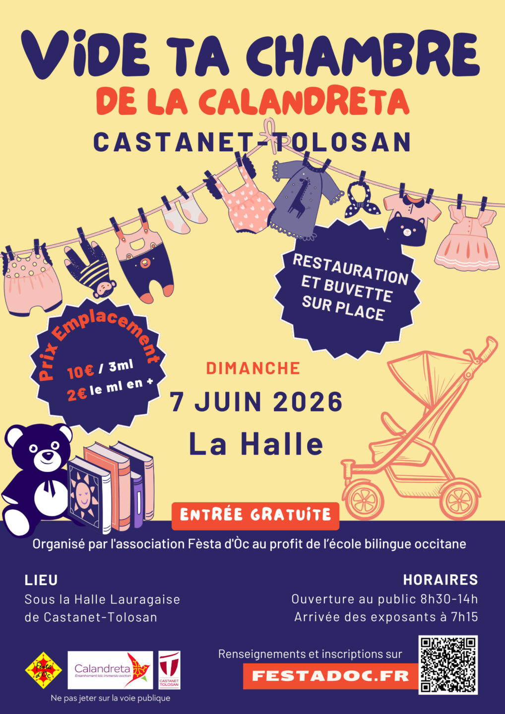 VIDE TA CHAMBRE Halle Lauragaise de Castanet-Tolosan Castanet-Tolosan