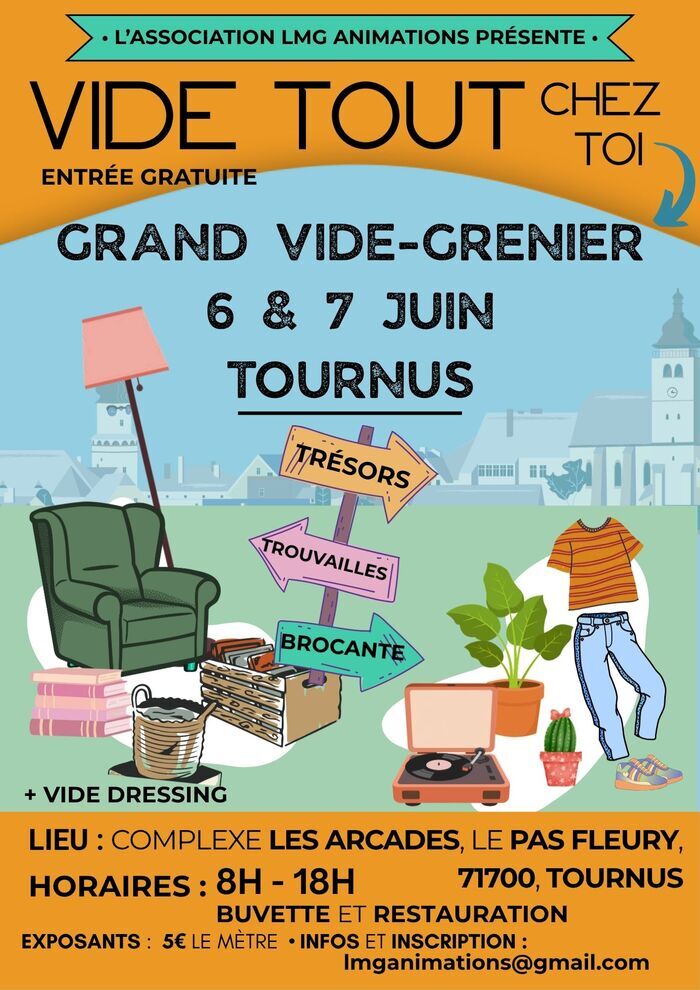Vide tout chez toi les Arcades Tournus
