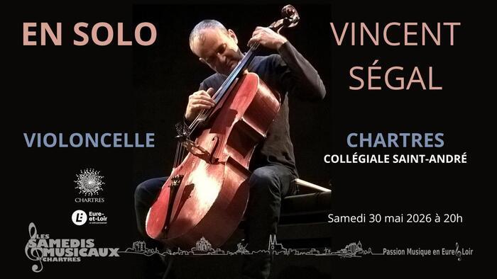 Vincent Ségal, concert à la carte, Collégiale Saint-André, Chartres
