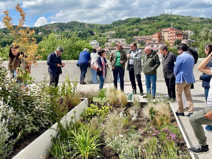 Visite à la découverte des jardins du pôle bibliothécaire de Potenza, Giardini del Polo bibliotecario di Potenza, Potenza