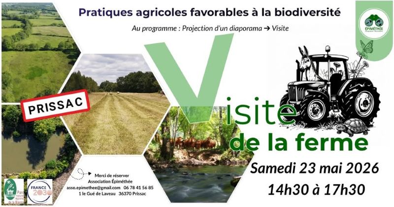 Visite à la ferme  Prissac