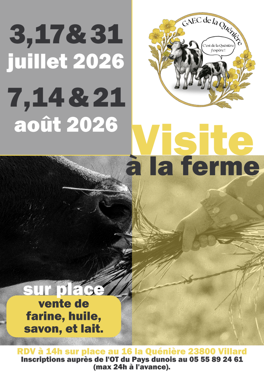 Visite à la ferme  Villard