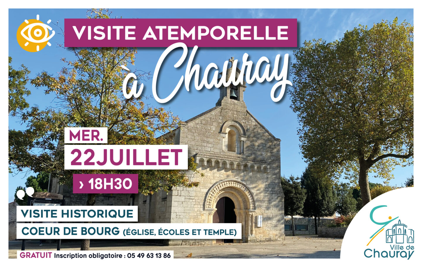 Visite Atemporelle à Chauray  Chauray