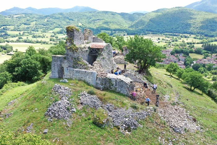 Visite commentée au château Château d'Izaut-de-l'Hôtel Izaut-de-l'Hôtel