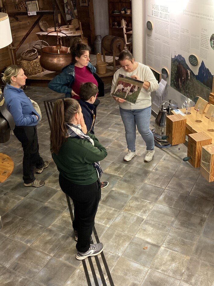 Visite commentée de la Maison du Fromage Abondance Maison du fromage Abondance Abondance