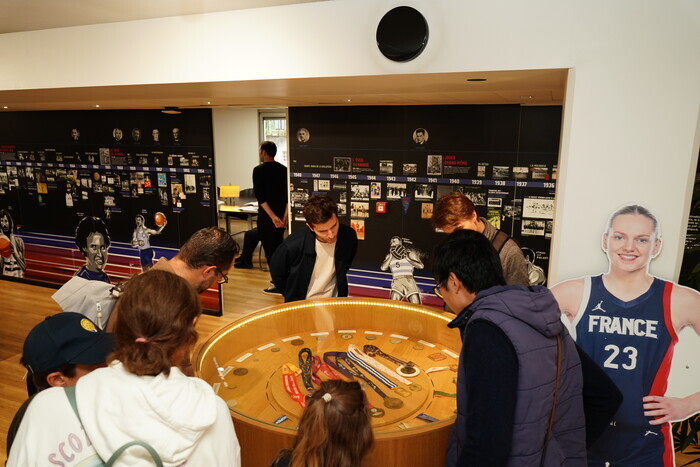Visite commentée de l'Espace muséal de la Fédération française de basket-ball Espace muséal de la fédération française de Basketball Paris
