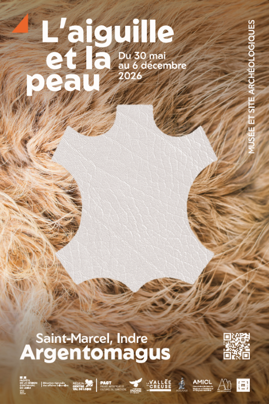 Visite commentée de l'exposition L'Aiguille et la peau à Argentomagus Chemin du Clos des Mersans Saint-Marcel 2026-07-07