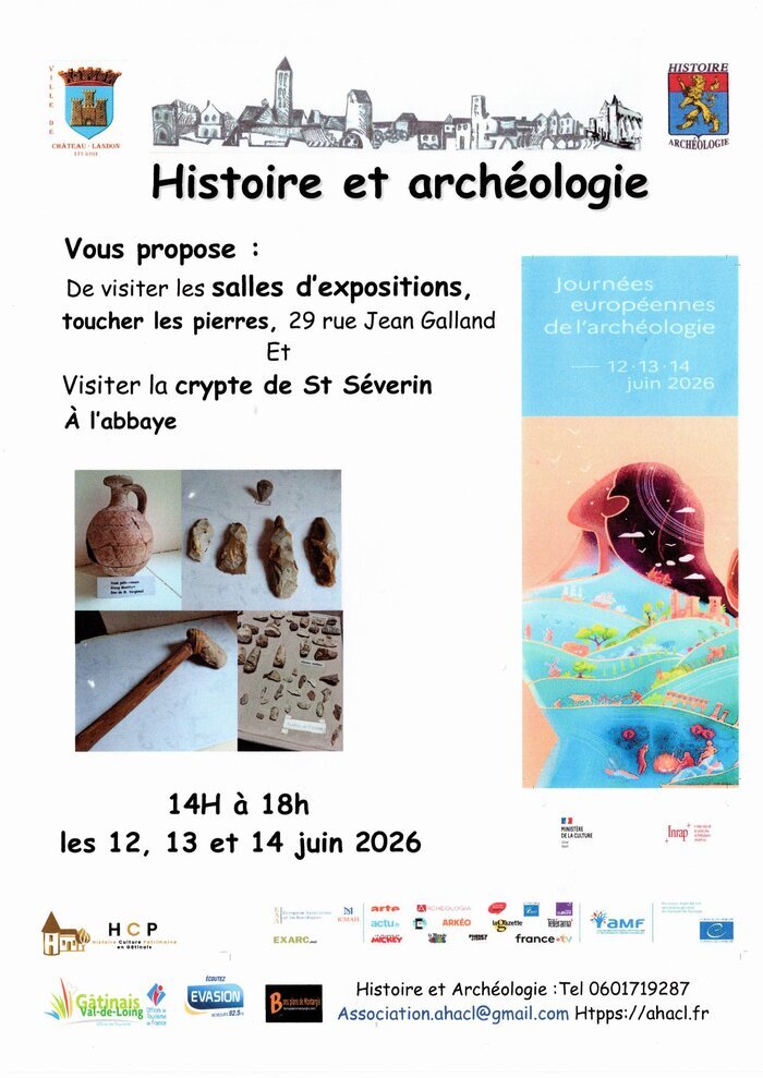 Visite commentée d’exposition et de crypte - JEA Maison de la pierre Château-Landon Château-Landon