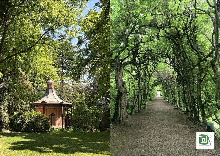 Visite de la forêt et des jardins de Villa Valmarana aux nains Villa Valmarana ai Nani Vicenza