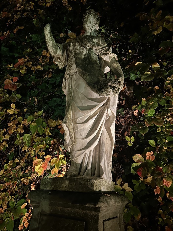 visite de la récente restauration du jardin Palazzo Pfanner Lucca