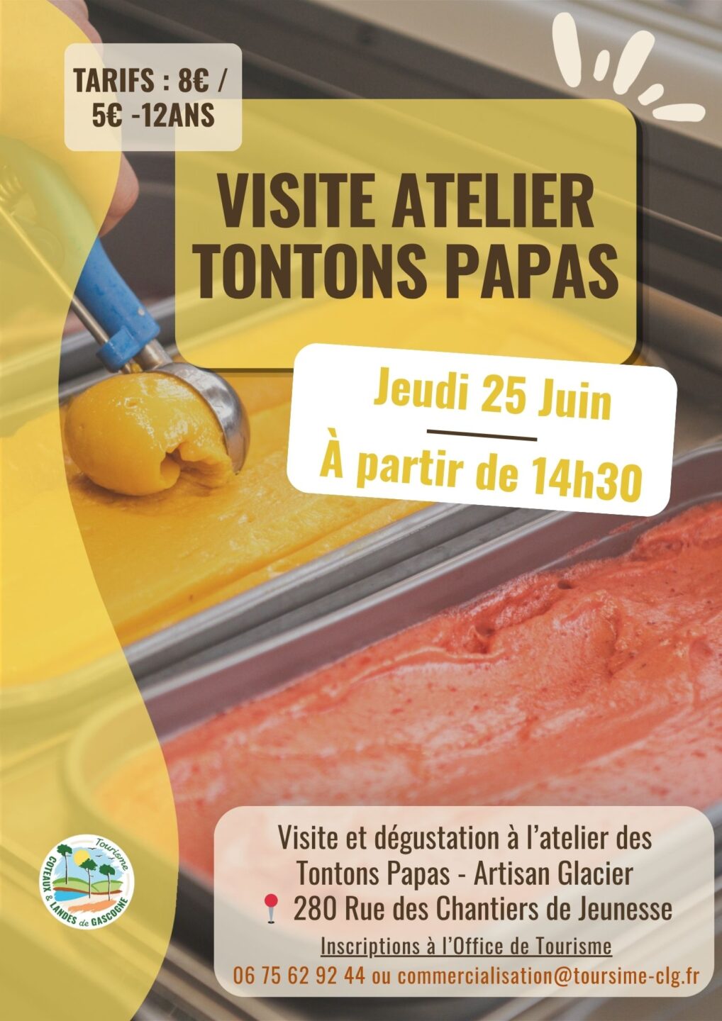 Visite de l&rsquo;atelier des Tontons Papas Rue des Chantiers de Jeunesse Casteljaloux