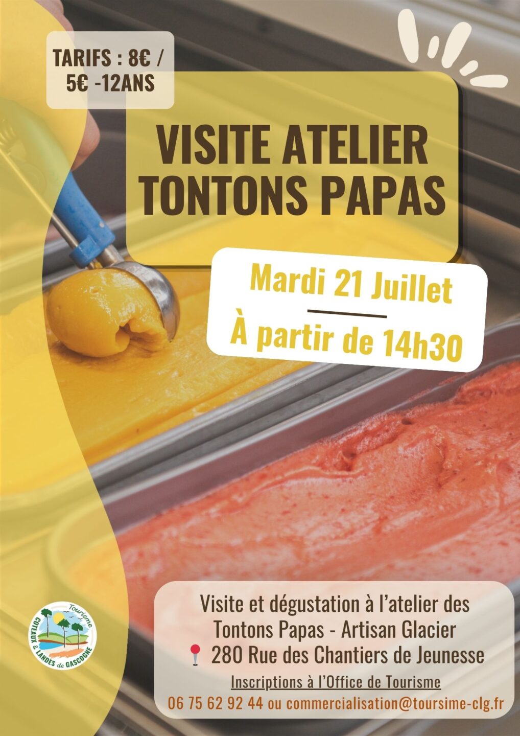 Visite de l&rsquo;atelier des Tontons Papas Rue des Chantiers de Jeunesse Casteljaloux