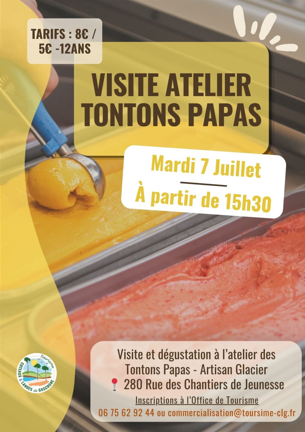 Visite de l&rsquo;atelier des Tontons Papas Rue des Chantiers de Jeunesse Casteljaloux