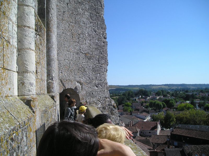 Visite de Saint-Astier petite ville au grand clocher !  Saint-Astier