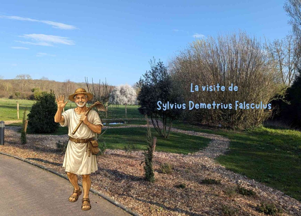 Visite du Jardin avec Sylvius Demetrius Flasculus