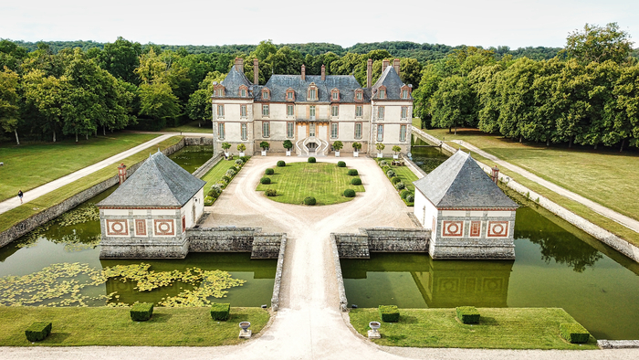 Visite du parc du château de Bourron Château de Bourron Bourron-Marlotte
