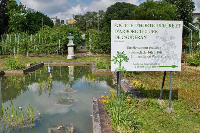 Visite du verger et de la serre Société d'horticulture de caudéran Bordeaux