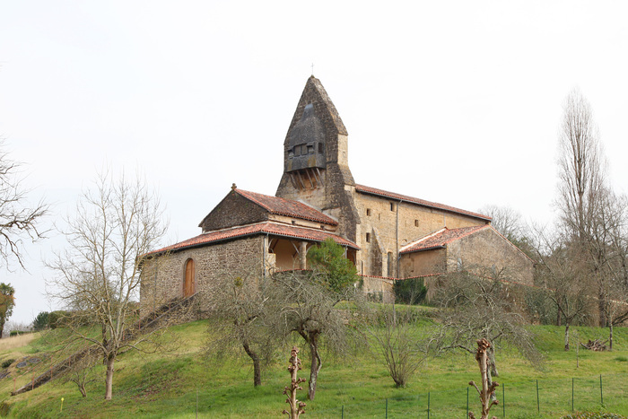 Visite église Saint-Laurent Eglise Saint-Laurent Carcarès-Sainte-Croix