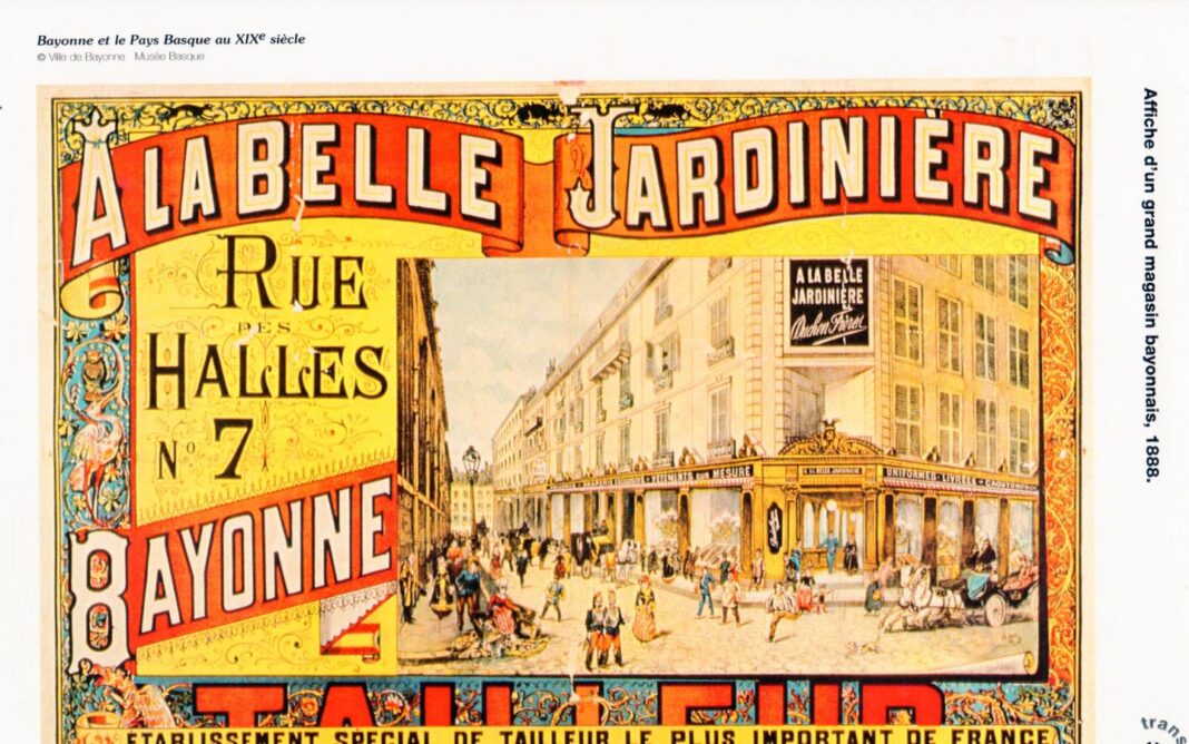 Visite guidée Au temps des grands magasins Entrée de la rue Victor Hugo Bayonne
