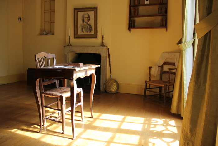 Visite guidée de la maison du philosophe, Musée Jean-Jacques Rousseau, Montmorency
