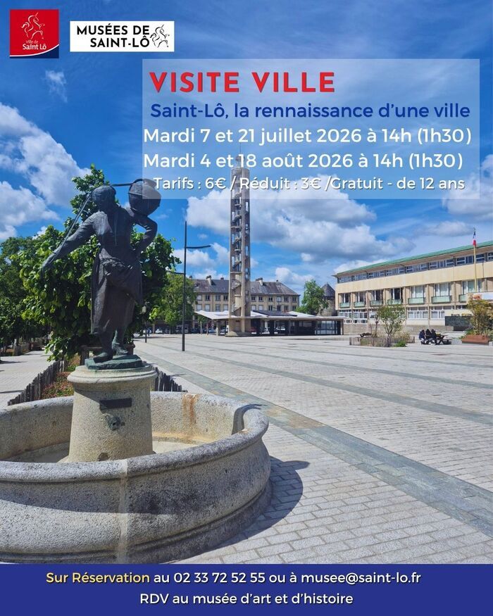Visite guidée de la ville de Saint-Lô, Musée d’art et d’histoire – La Source, Saint-Lô