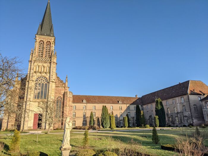 Visite guidée de l’abbaye, Abbaye Notre-Dame d’Autrey, Autrey