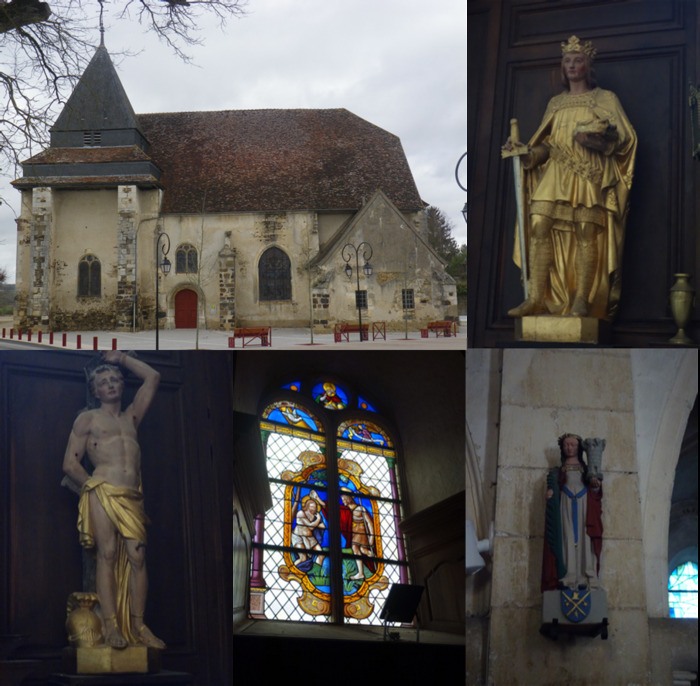 Visite guidée de l’église Saint-Louis-Saint-Sébastien, Eglise Saint-Louis-Saint-Sébastien, Héry
