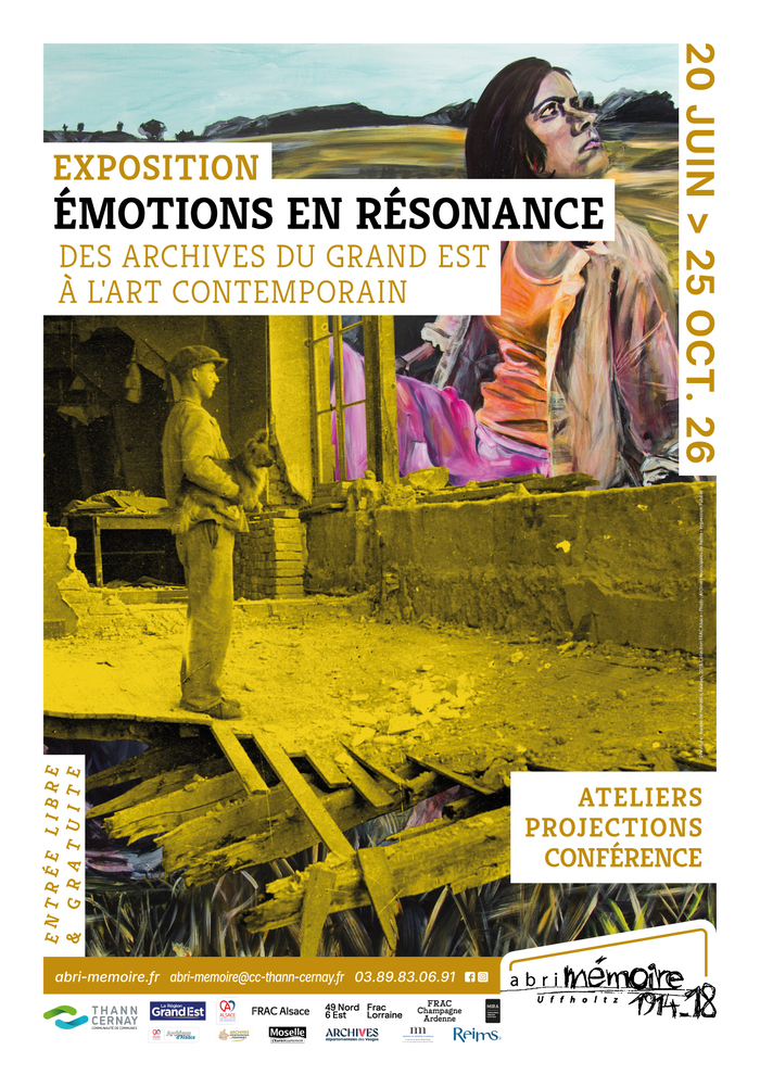 Visite guidée de l'exposition "Émotions en résonance" Abri mémoire Uffholtz