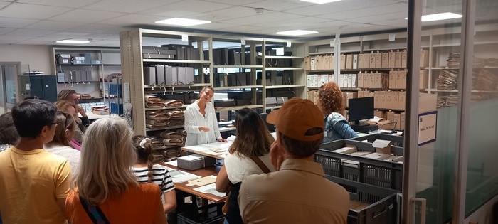 Visite guidée des coulisses des Archives du Calvados Archives départementales du Calvados Caen