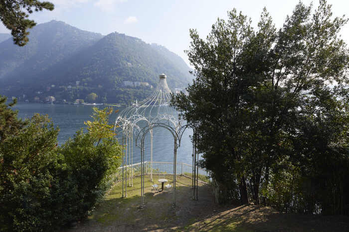 Visite guidée des sculptures du parc de la Villa Sucota Fondazione Antonio Ratti Como