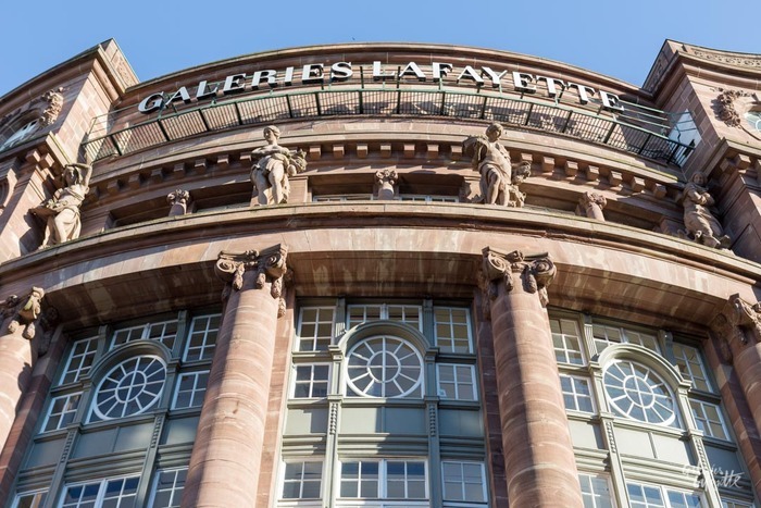Visite guidée du grand magasin de Strasbourg Galeries Lafayette Strasbourg