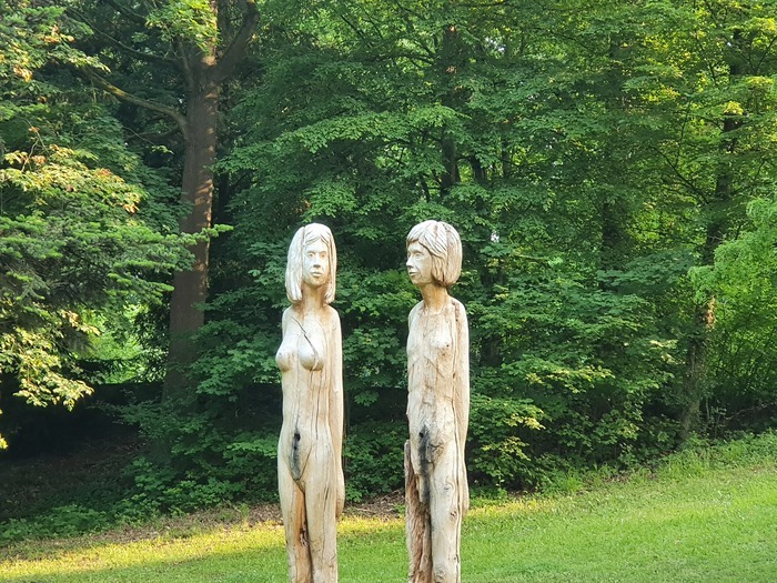 Visite guidée du parc de sculptures de Bad Salzhausen Oberer Kurpark Bad Salzhausen
