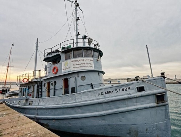 Visite guidée du remorqueur USST 488 Remorqueur USST 488 Le Havre