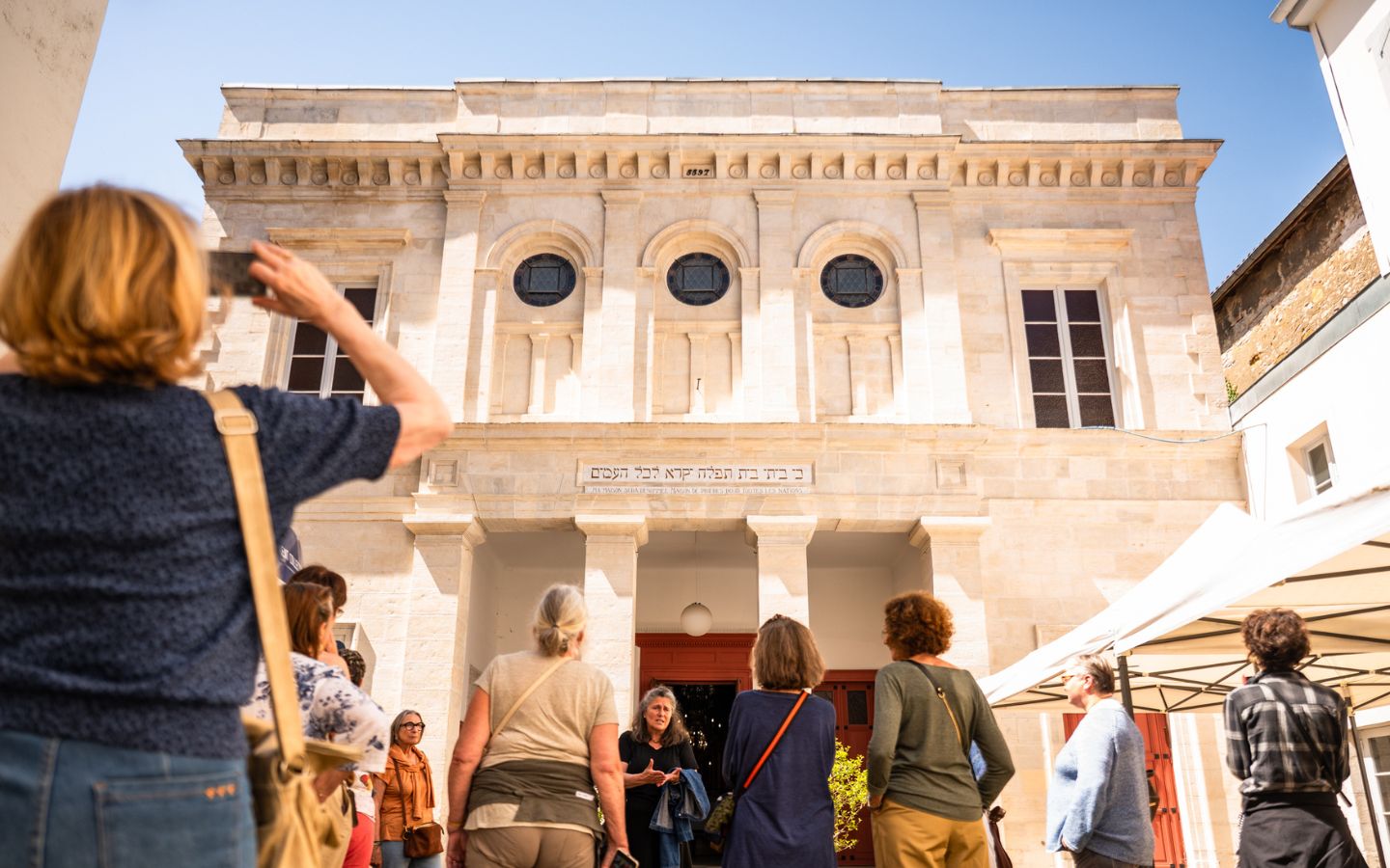 Visite guidée Histoire et Patrimoine Juif Devant la fontaine Bayonne 2026-08-28