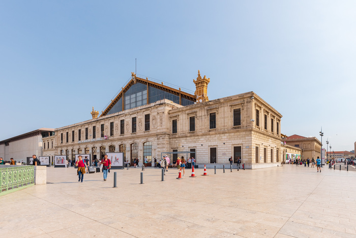 Visite guidée historique et architecturale de la gare de Marseille-St-Charles Gare SNCF de Marseille Saint-Charles Marseille
